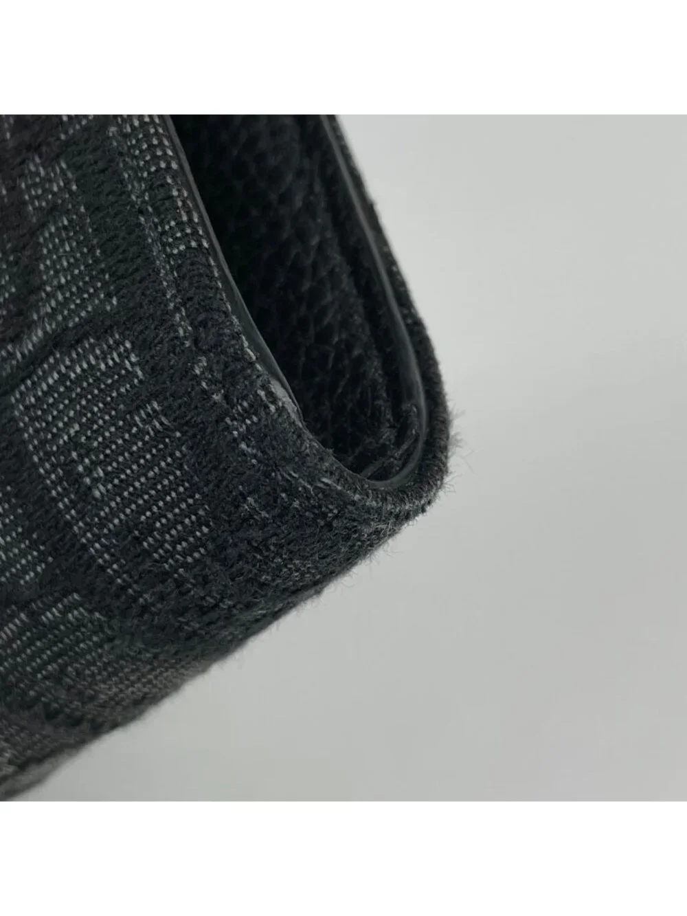 Dior Saddle Long Flap Wallet Oblique Jacquard Cotton Black